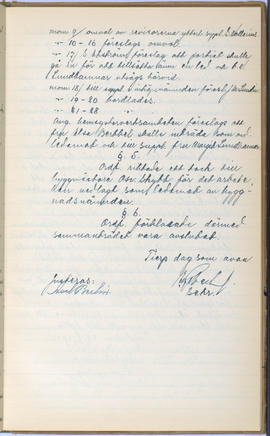 Protokollsbok för Folkpartiets lokalavdelning i Tierps Köping 1914-1943 . [Fol 51r]