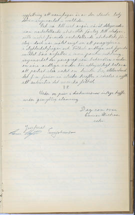 Protokollsbok för Folkpartiets lokalavdelning i Tierps Köping 1914-1943 . [Fol 30r]