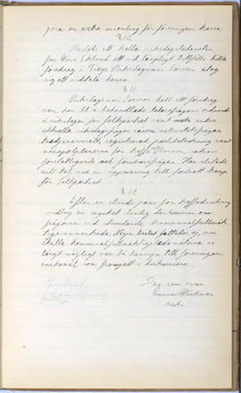 Protokollsbok för Folkpartiets lokalavdelning i Tierps Köping 1914-1943 . [Fol 34r]