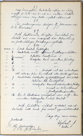 Protokollsbok för Folkpartiets lokalavdelning i Tierps Köping 1914-1943 . [Fol 57r]