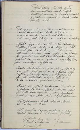 Protokollbok Tolfta Sockenförening 1923-1940 [Fol. 4v]