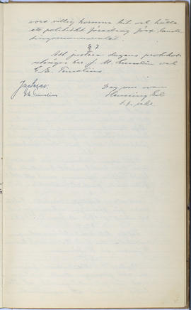 Protokollsbok för Folkpartiets lokalavdelning i Tierps Köping 1914-1943 . [Fol 10r]