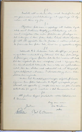 Protokollsbok för Folkpartiets lokalavdelning i Tierps Köping 1914-1943 . [Fol 19v]