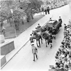 Dag Hammarskjöld's funeral , September 29, 1961.
